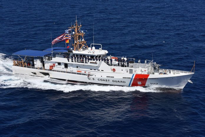 The Coast Guard cutter Donald Horsley. (file)