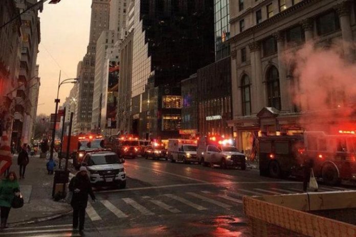Fire breaks out at Trump Tower in NYC Fire breaks out at Trump Tower in NYC