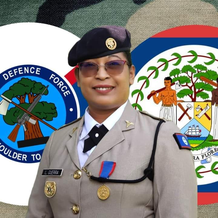 Dr Lydia Guerra makes history as first female Lt Colonel of the Belize
